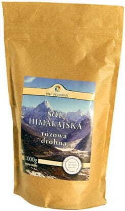 Himalayan pink salt fine 1000g Five Changes