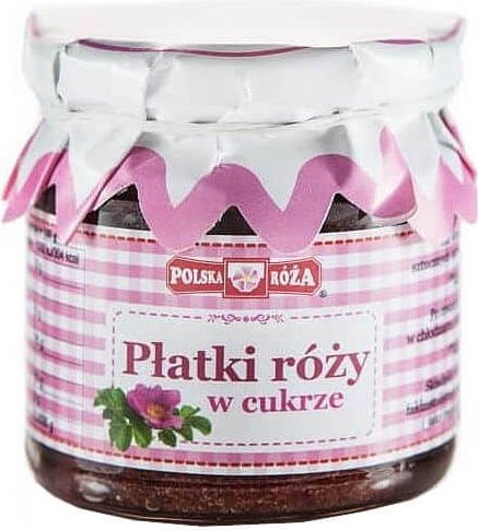 Rose petals jam in sugar 220g Polska Róża