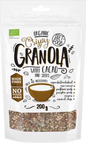 Granola with cocoa 200g EKO Diet-Food.pl