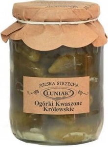 Royal pickled cucumbers 870g Luniak