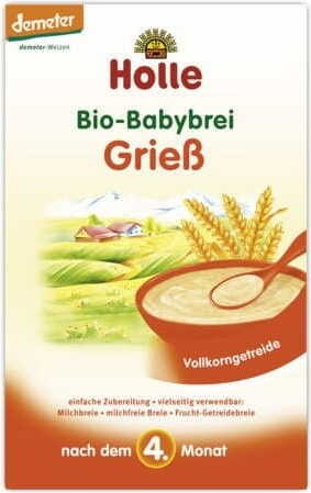 Melkvrije volkoren tarwe pap 250g EKO Holle