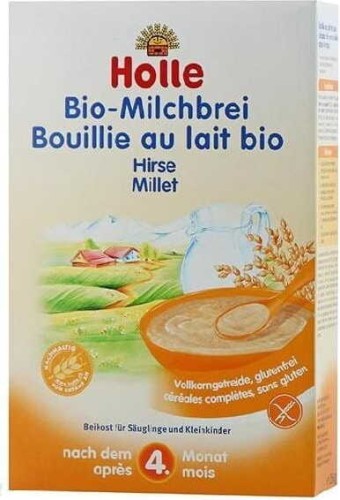 Melk en gierst Volkoren Gries zonder gluten 250g EKO Holle