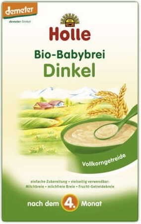 Volkoren spelt melkvrije pap 250g EKO Holle