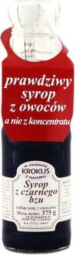 Syrop z czarnego bzu 375g Krokus