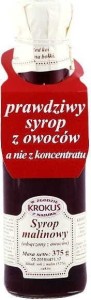 Syrop malinowy 375g Krokus