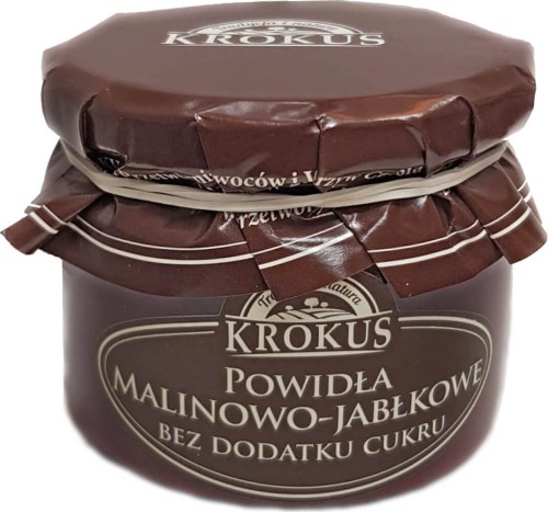 Raspberry and apple jam without sugar 310g Krokus