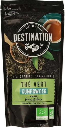 Tè verde Gunpowder 100g EKO Destination