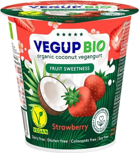 COCONUT STRAWBERRY GLUTEN-FREE BIO 140 g - VEGUP BIO
