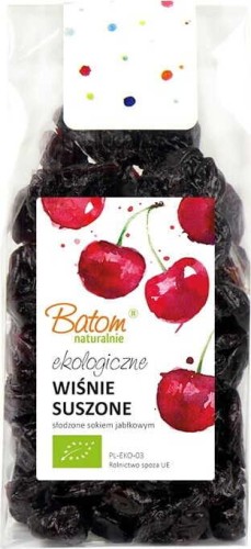 CHERRY SWEETENED WITH APPLE JUICE BIO 100 g - BATOM
