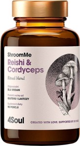 ShroomMe Reishi & Cordyceps Reishi & Cordyceps Chinese 4Soul Powder 90 servings of HealthLabs