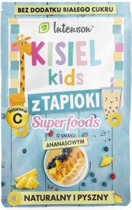 Kisiel kids met tapioca met ananassmaak 30g Intenson
