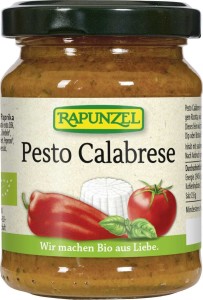PESTO KALABRES (MET PEPER EN RICOTTA) BIO 120 g - RAPUNZEL