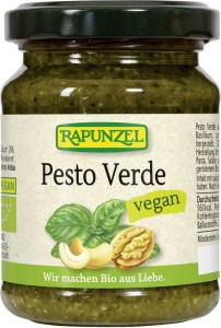 PESTO VERDE (MET BASILICUM, WALNOTEN EN KOFFER) BIO 120 g - RAPUNZEL