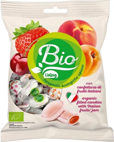 CANDIES WITH JAM FILLING MIX GLUTEN-FREE BIO 90 g - LIKING
