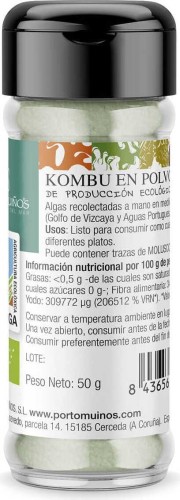 COMBU ALGEN POEDER BIO 50 g - PORTO MUINOS