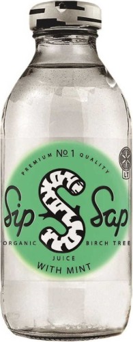 BIRCH JUICE MINT FLAVOR GLUTEN-FREE BIO 330 ml - SIPSAP