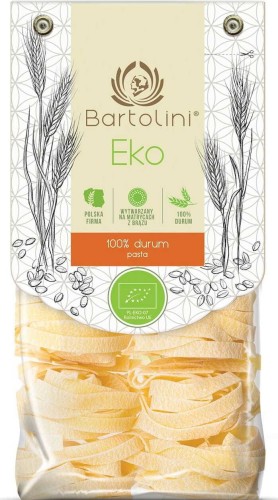 MAKARON (SEMOLINOWY) GNIAZDA SPAGHETTI ALLA CHITARRA BIO 250 g - BARTOLINI