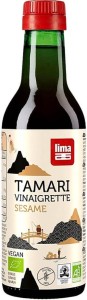 TAMARI SOY SAUCE VINE WITH SESAME GLUTEN-FREE BIO 250 ml - LIMA