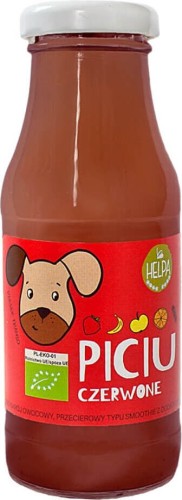 RED DRINK (SMOOTHIE WITH EINKORN GROAT) BIO 200 ml - HELPA
