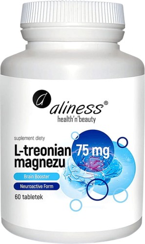 Magnesium L-Threonate 75 mg 60 tablets Aliness