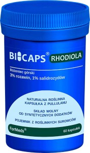 Bicaps Rhodiola Różeniec górski 60 kapsułek ForMeds
