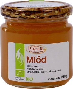 NECTAR HONING BIO MULTI FLOWER 250 g - GESTREEPTE PUCER