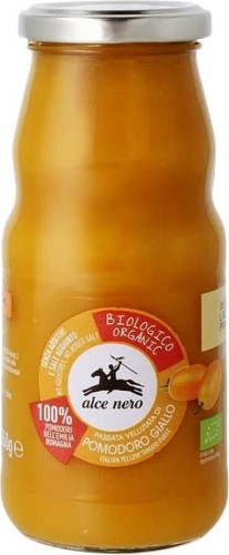 SOS POMIDOROWY PASSATA (Z POMIDORÓW ŻÓŁTYCH) BIO 350 g - ALCE NERO