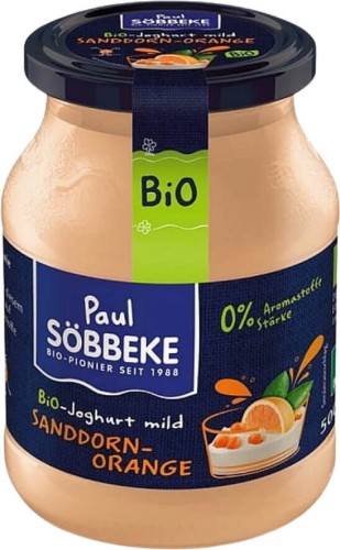 ROMIGE SINAASAPPEL YOGHURT - ROKITNIK (3,8% VET IN MELK) BIO 500 g (POT) - SOBBEKE