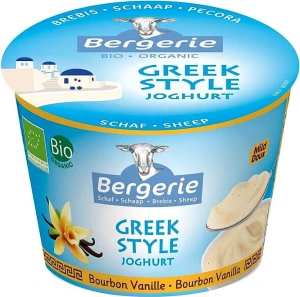 Griechischer Vanille-Schafjoghurt BIO 250 g - BERGERIE
