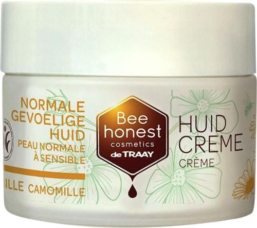 FACE CREAM WITH CHAMOMILE NORMAL AND SENSITIVE SKIN ECO 100 ml - BEE HONEST