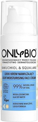 LIGHT MOISTURIZING FACE CREAM BAKUCHIOL AND ECO SQUALANE 50 ml - ONLY BIO
