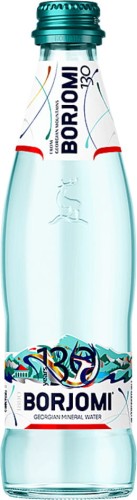 SPARKLING MINERAL WATER GLASS 330 ml - BORJOMI