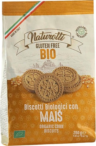 BIO GLUTEN-FREE RICE AND CORN CAKES 250 g - PASTA NATURA