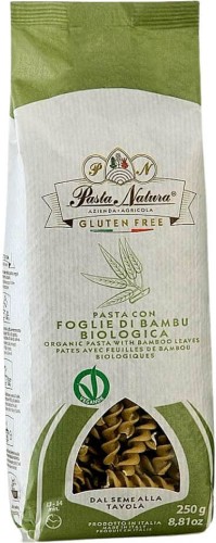 PASTA (RIJST RIJST MET BAMBOE BLADEREN) FUSILLI GLUTENVRIJ BIO 250 g - NATURA PASTA