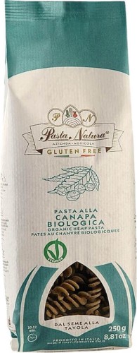 PASTA (CORN - RICE WITH HEMP) FUSILLI GLUTEN-FREE BIO 250 g - PASTA NATURA