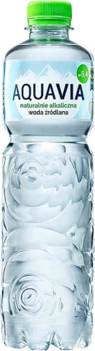 ALKALINE SOURCE WATER 500 ml - AQUAVIA