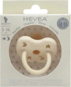 Kieferorthopädischer weißer Gummisauger 3 - 36 Monate - HEVEA