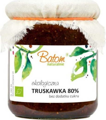 CONFITURE DE FRAISE BIO 260 g - BATOM