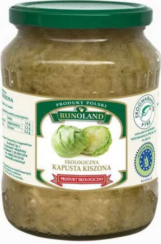 KAPUSTA KISZONA BIO 700 g - RUNOLAND