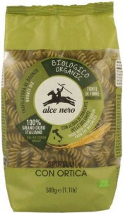 PASTA (SEMOLINE MET BRANDNETEL) SPIRELLI BIO 500 g - ALCE NERO