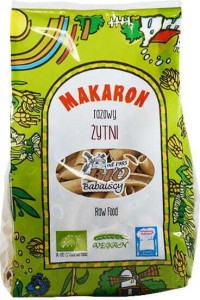 PASTA (SPELT WHOLEMEAL) TUBES BIO 400 g - BABALSCY
