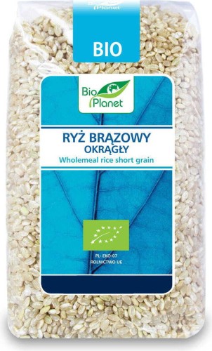 BIO RONDE BRUINE RIJST 500 g - BIO PLANET