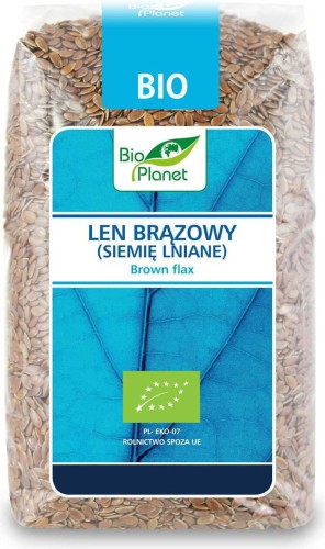 LIN BRUN (GRAINES DE LIN) BIO 400 g - BIO PLANET