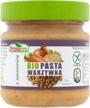 PATÉ VEGETAL CON LENTEJAS BIO 160 g - PRIMAECO