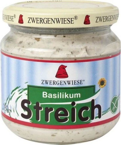 SUNFLOWER PASTE WITH BASIL GLUTEN-FREE BIO 180 g - ZWERGENWIESE
