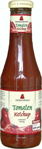 KETCHUP PICANTE SIN GLUTEN BIO 500 ml - ZWERGENWIESE