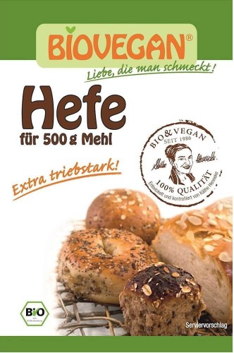 DRIED YEAST GLUTEN FREE BIO 9 g - BIO VEGAN