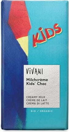 MILK CHOCOLATE FOR KIDS BIO 100 g - VIVANI