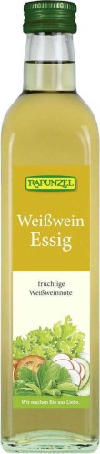 WHITE WINE VINEGAR BIO 500 ml - RAPUNZEL