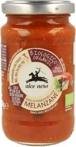 TOMATENSAUS MET GEGRILDE AUBERGINE BIO 200 g - ALCE NERO